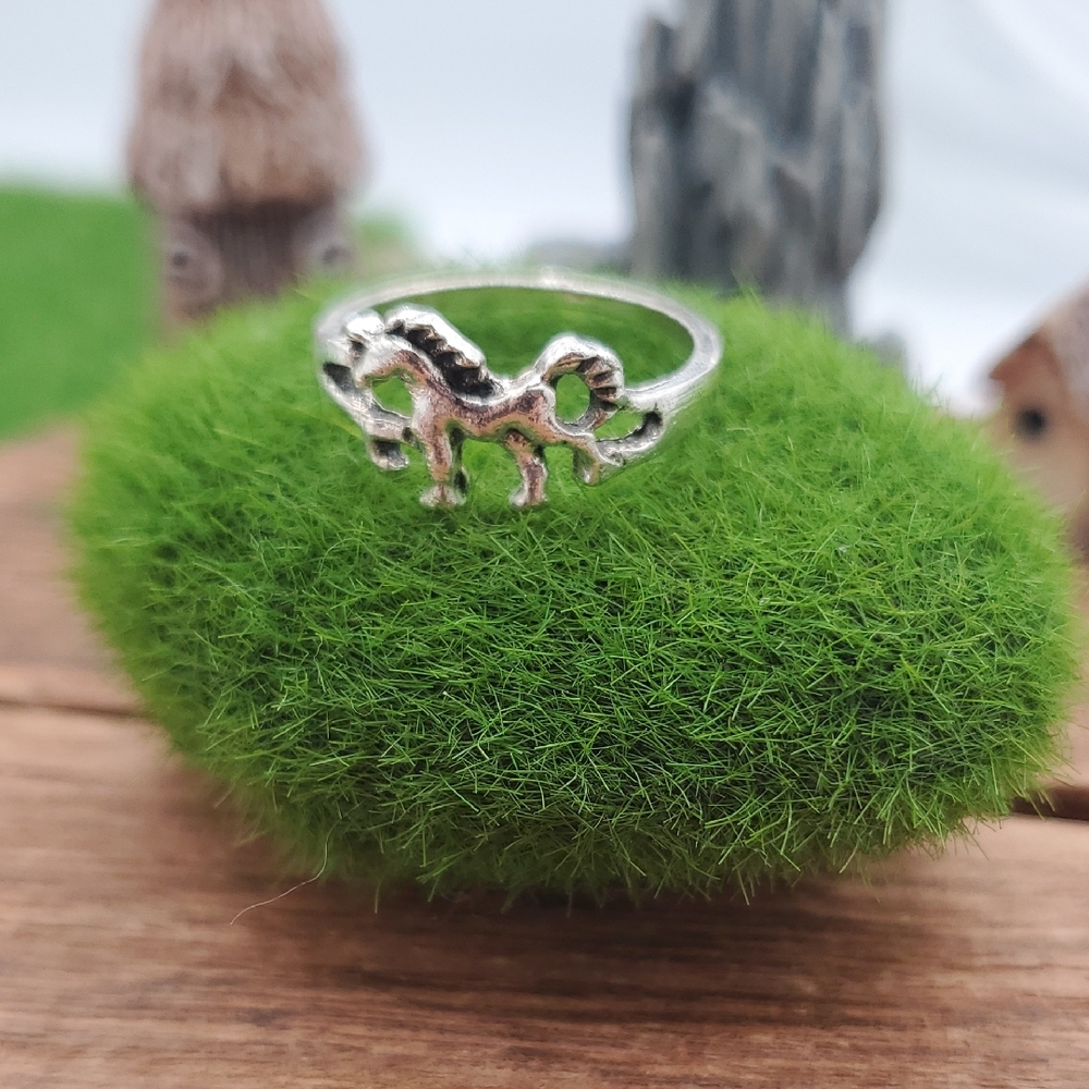 Equestrian Pony Horse Ring Size 6 R811